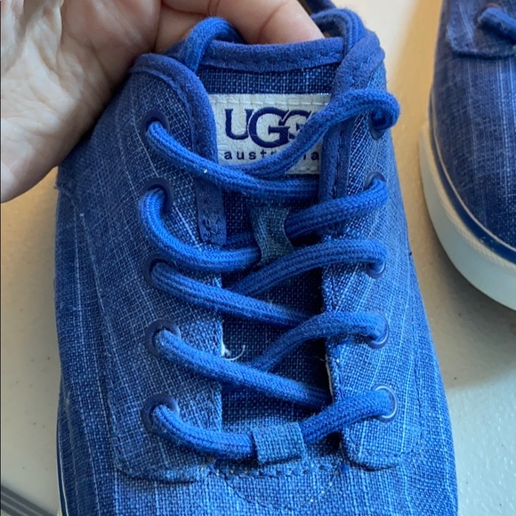 NWOT UGG Blue Sneakers, Size 8 - Picture 3 of 5